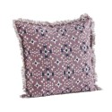 housse coussin deco coton imprime lilas mauve madam stoltz