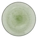 assiette verre bulle vert madam stoltz
