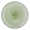 assiette verre bulle vert madam stoltz