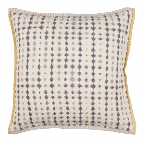 grande housse coussin lisere decorative coton imprime violet ib laursen