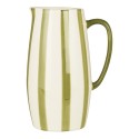 vase ceramique pichet vert rayures ib laursen