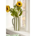 vase ceramique pichet vert rayures ib laursen