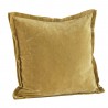 housse coussin decoratif velours jaune moutarde madam stoltz
