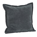 housse coussin velours bleu fonce madam stoltz