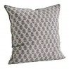 grande housse de coussin coton imprime gris taupe rose madam stoltz
