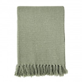 plaid coton recycle vert olive clair madam stoltz