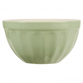 Bol petit déjeuner côtelé grès IB Laursen
