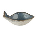 petit bol forme de poisson bleu gres ib laursen