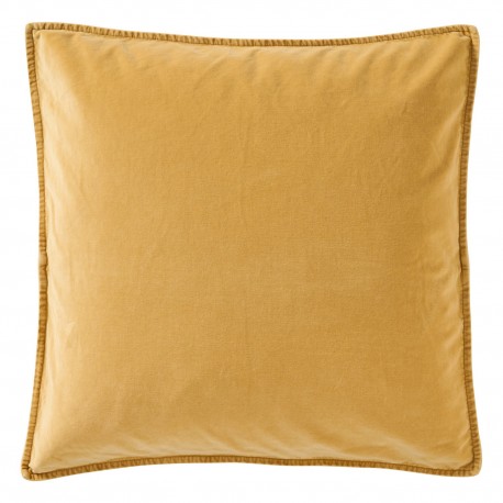 housse de coussin velours jaune ib laursen