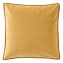 housse de coussin velours jaune ib laursen