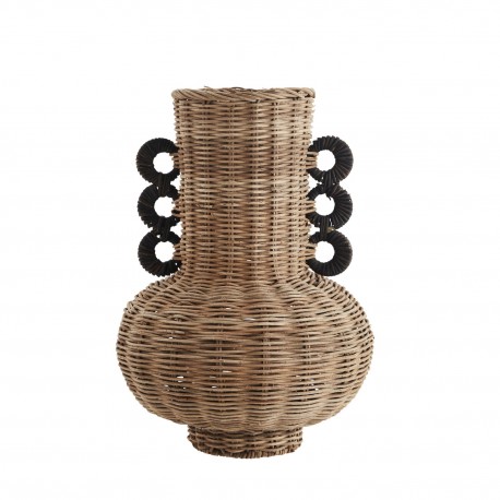 vase rotin decoratif madam stoltz