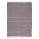 plaid laine agneau chaud mauve lilas violet klippan