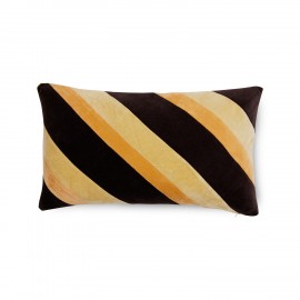 coussin de canape chic rayures jaune noir hk living striped