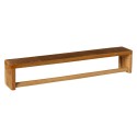 etagere murale etroite cuisine bois clair barre suspendue ib laursen