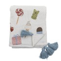 plaid enfants coton recycle friandises bloomingville sweets