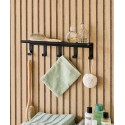 Petite étagère murale portemanteau métal Zeller Present