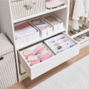 boite tissu rangement sous vetements tiroir zeller present