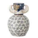 vase gres peint motif colombes bloomingville hezha