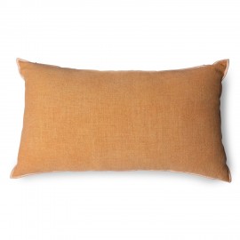 grand coussin canape rectangle orange lin hkliving