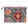 pochette de toilette ou ipad coton brode madam stoltz
