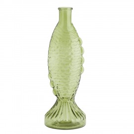 vase vert poisson verre madam stoltz