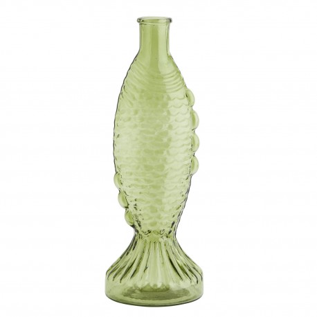 vase vert poisson verre madam stoltz