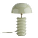 lampe de table design metal vert amande madam stoltz