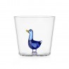 verre a eau artistique canard ichendorf blue goose