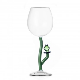 verre a vin artistique grenouille ichendorf milano animal farm frog