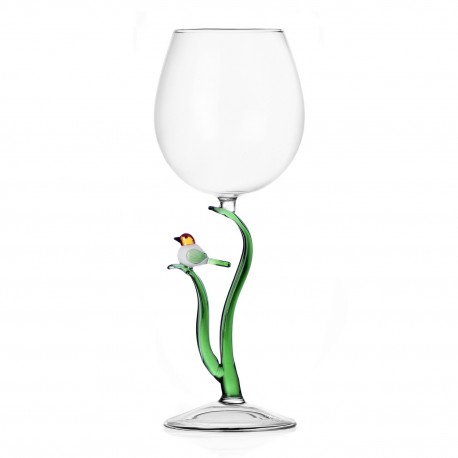 Verre à vin art oiseau Ichendorf Animal Farm Bird