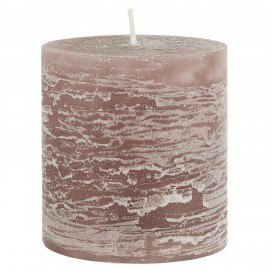 Bougie rustique longue combustion IB Laursen mauve