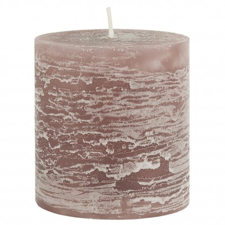 Bougie rustique longue combustion IB Laursen mauve