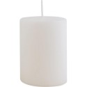 ib laursen bougie cylindre blanche longue combustion h 10 cm