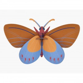 Papillon mural carton Studio Roof Ochre Costa Butterfly