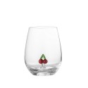 verre a eau cerises bloomingville misa