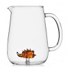Carafe verre soufflé hérisson Ichendorf Animal Farm