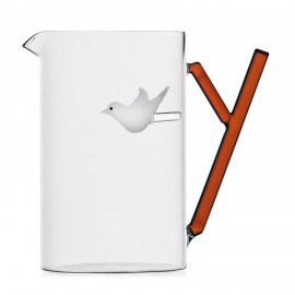 carafe verre sculpture oiseau branche ichendorf milano animal farm