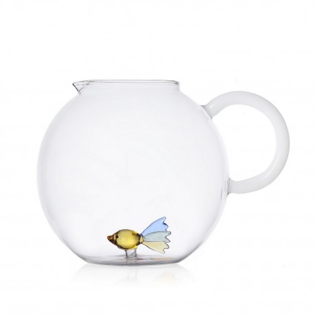 ichendorf milano petite carafe ronde verre poisson animal farm