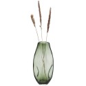 madam stoltz vase verre souffle deforme forme organique vert