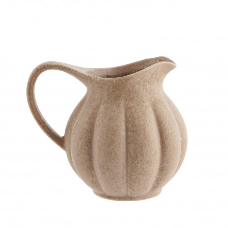 Vase pichet grès Madam Stoltz rose