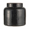 pot en terre cuite emaille noir rustique ib laursen