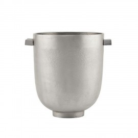 house doctor foem cache pot design industriel aluminium brut