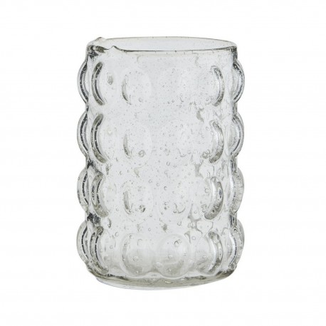 petit vase droit verre bulles madam stoltz