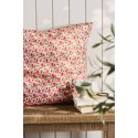 housse de coussin floral rouge rose ib laursen