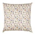 housse de coussin coton imprime fleurs mauve ib laursen