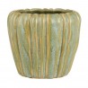 petit cache pot vert ceramique texture ondule ib laursen