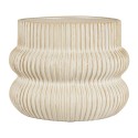 cache pot elegant ceramique blanc creme ib laursen