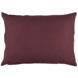 housse de coussin lin aubergine violet ib laursen 50 x 70 cm
