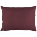 housse de coussin lin aubergine violet ib laursen 50 x 70 cm