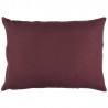 housse de coussin lin aubergine violet ib laursen 50 x 70 cm